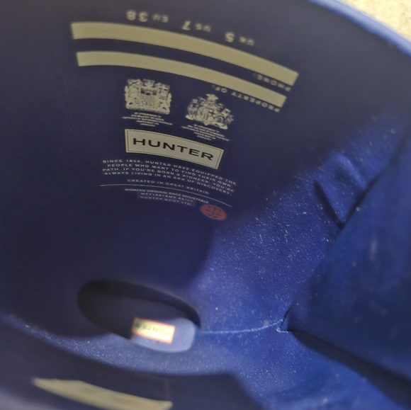 Hunter Boots Cuttleblue - Picture 6 of 6